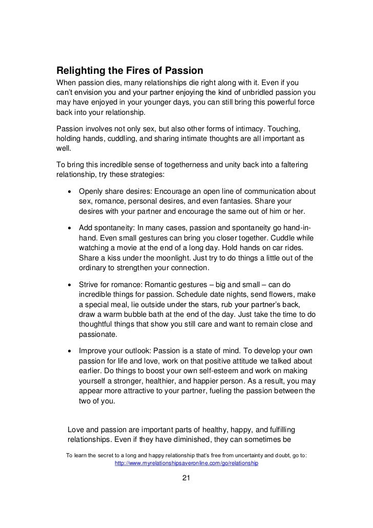 Improve sex long term relationship